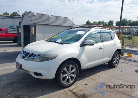 2014 Nissan Murano Le from USA, damaged, VIN JN8AZ1MWXEW508337